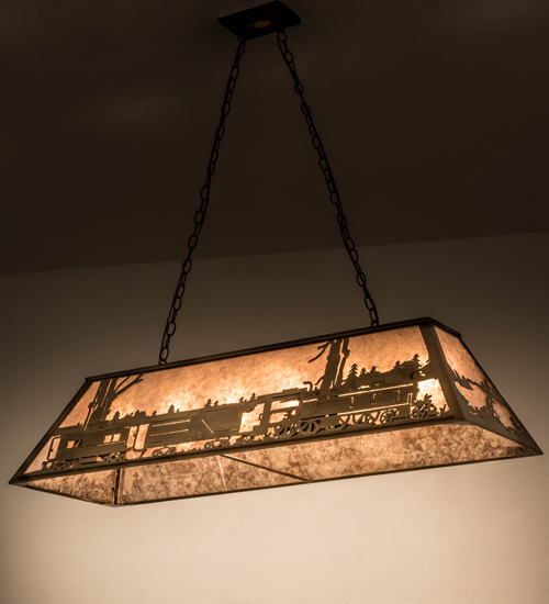 48"L Train Oblong Pendant