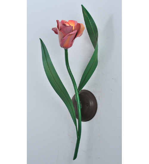 12"W Tulip Right Sided Wall Sconce