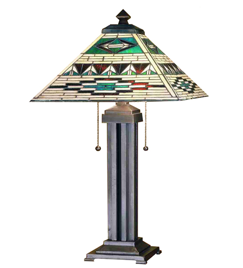 24"H VALENCIA Mission Table Lamp