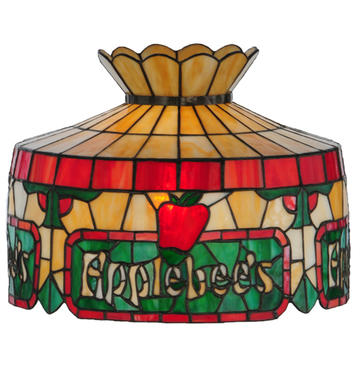 16"W Personalized Applebee's Shade