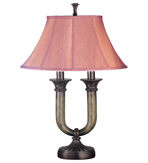 29"H Cypress Fabric Table Lamp