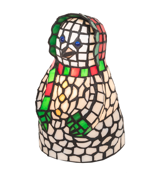 8.5"H Snow Woman Accent Lamp