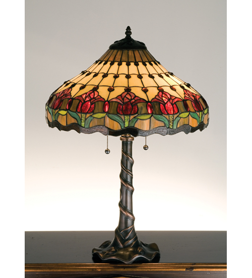 26" High Colonial Tulip Table Lamp