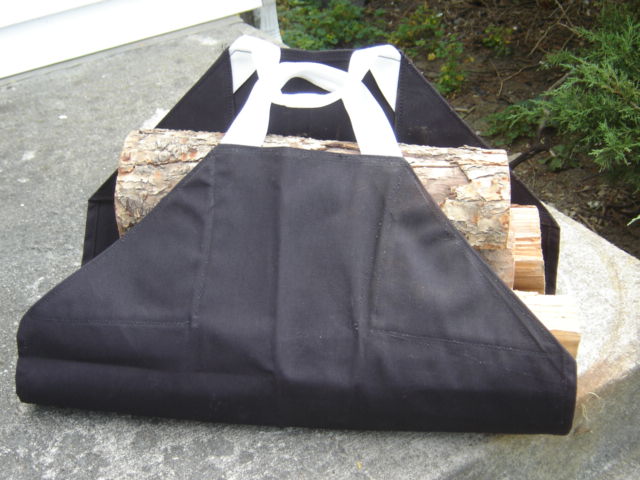 Multi-Use Canvas Carrier/Log Tote