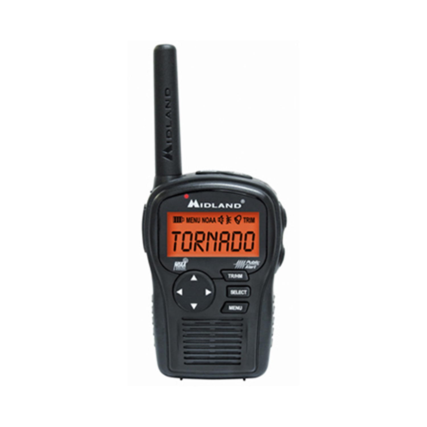 Midland - EH55VP Portable Hand Held Emergency Radio With Noaa Weather & 24/7 Emergency Broadcasts