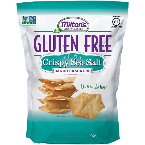 Milton's Baked Crackers Crispy Sea Salt (12x4.5 OZ)