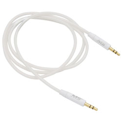 Mbs 3.5Mm To 3.5Mm Aux Cable Foam White