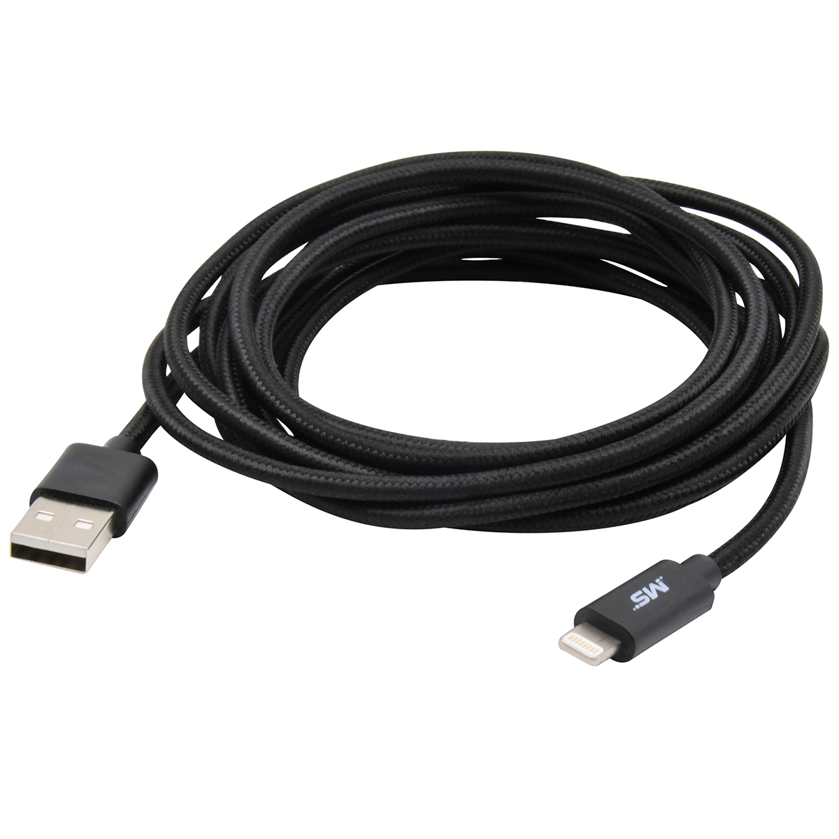Ms 10Ft Lightning(Compatible) Cable Bk