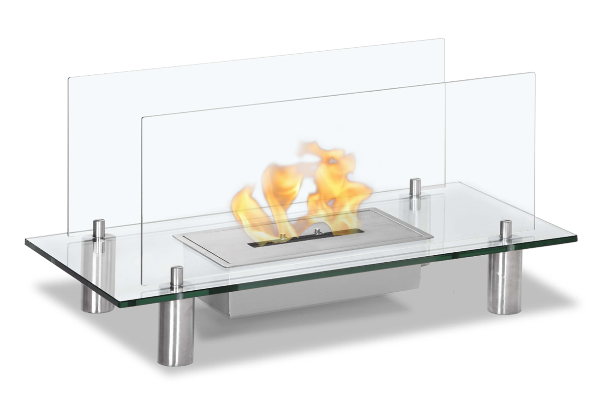 Baza Free Standing Floor Indoor/Outdoor Ethanol Fireplace