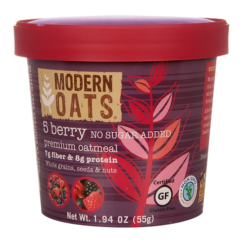 Modern oats 5 Berry Oatmeal (6x2.3 OZ)