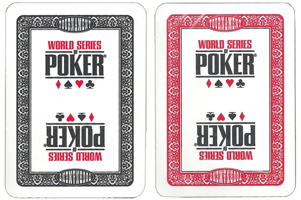Modiano WSOP Plastic Playing Cards - Black/Red Decks