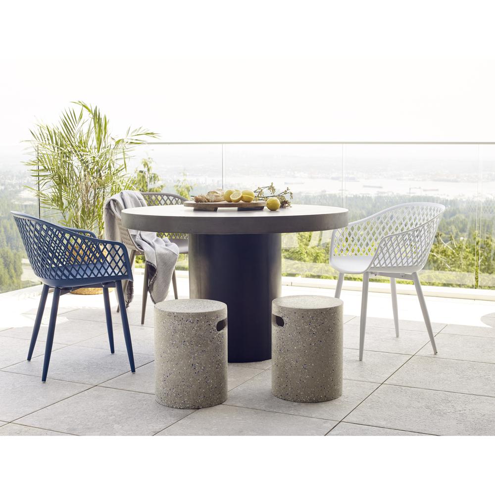 Piazza Outdoor Chair Grey-Set Of Two