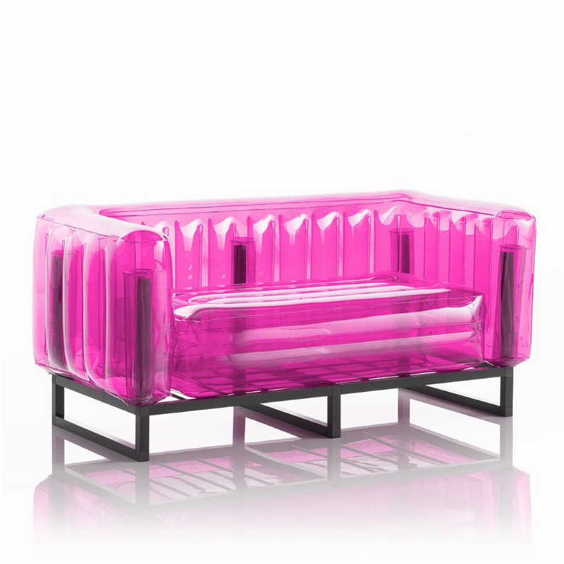 YOMI SOFA EKO ALUMINIUM Frame CRYSTAL PINK