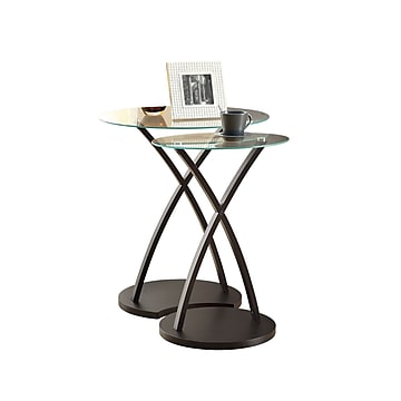 NESTING TABLE - 2PCS SET / CAPPUCCINO BENTWOOD