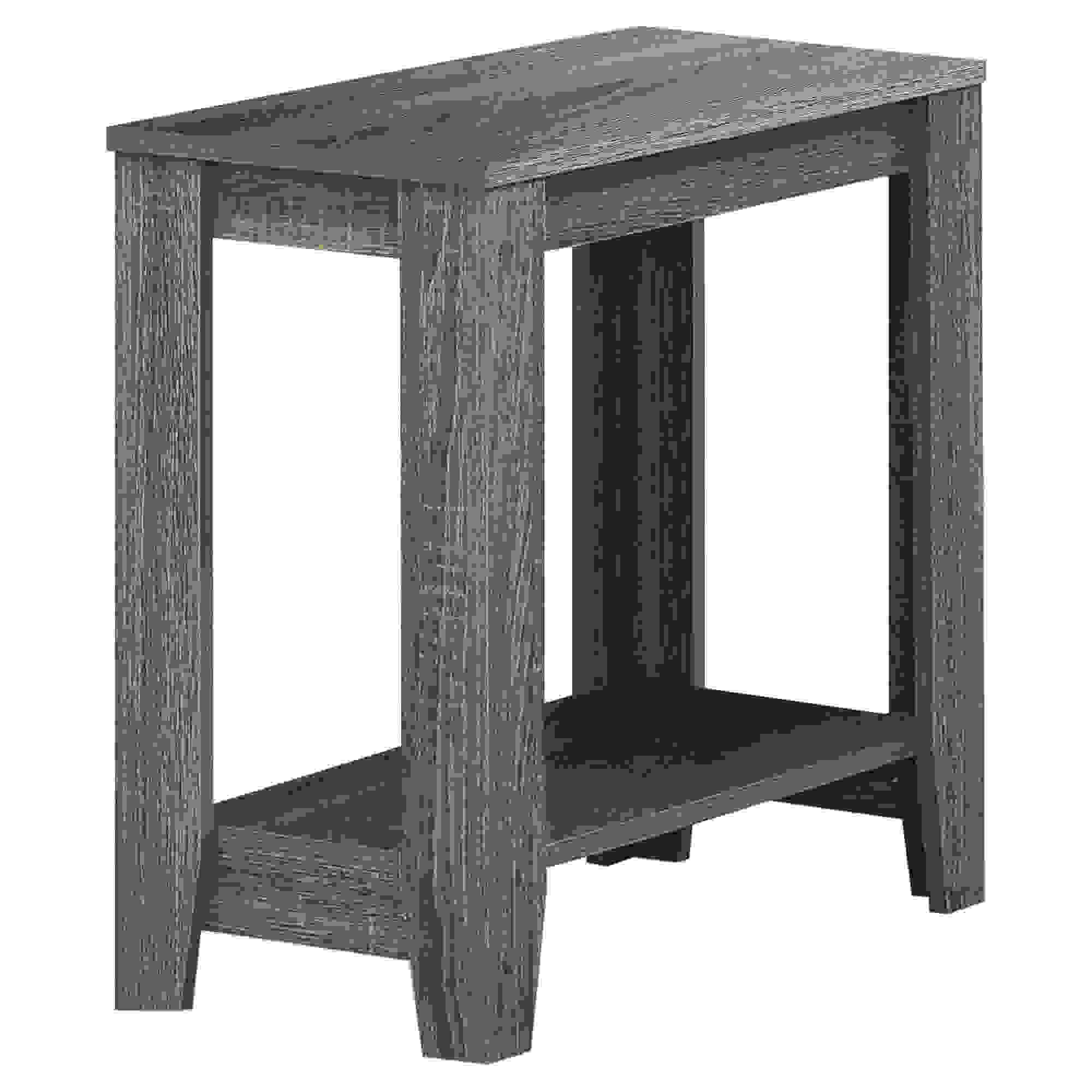 ACCENT TABLE - DARK TAUPE