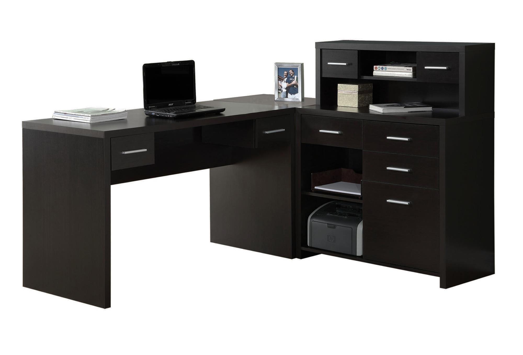 COMPUTER DESK - CAPPUCCINO LEFT OR RIGHT FACING CORNER