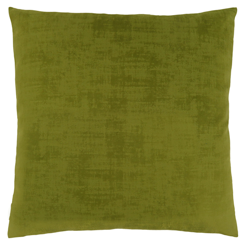 PILLOW - 18"X 18" / LIME GREEN BRUSHED VELVET / 1PC