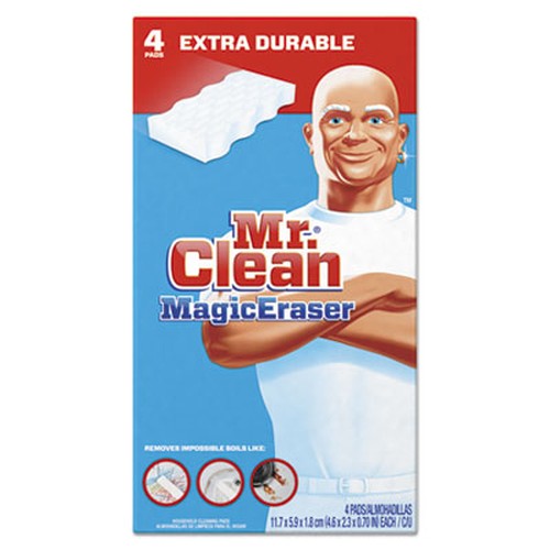 Mr. Clean Magic Eraser Extra Durable Pads - Pad - 32 / Carton - White