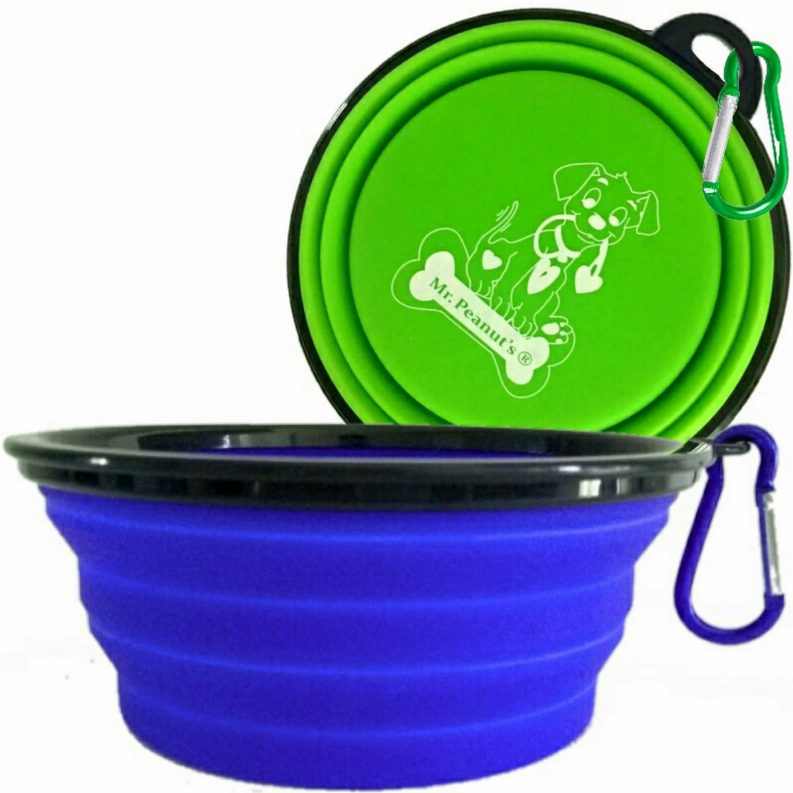 Collapsible Silicone Travel Bowls