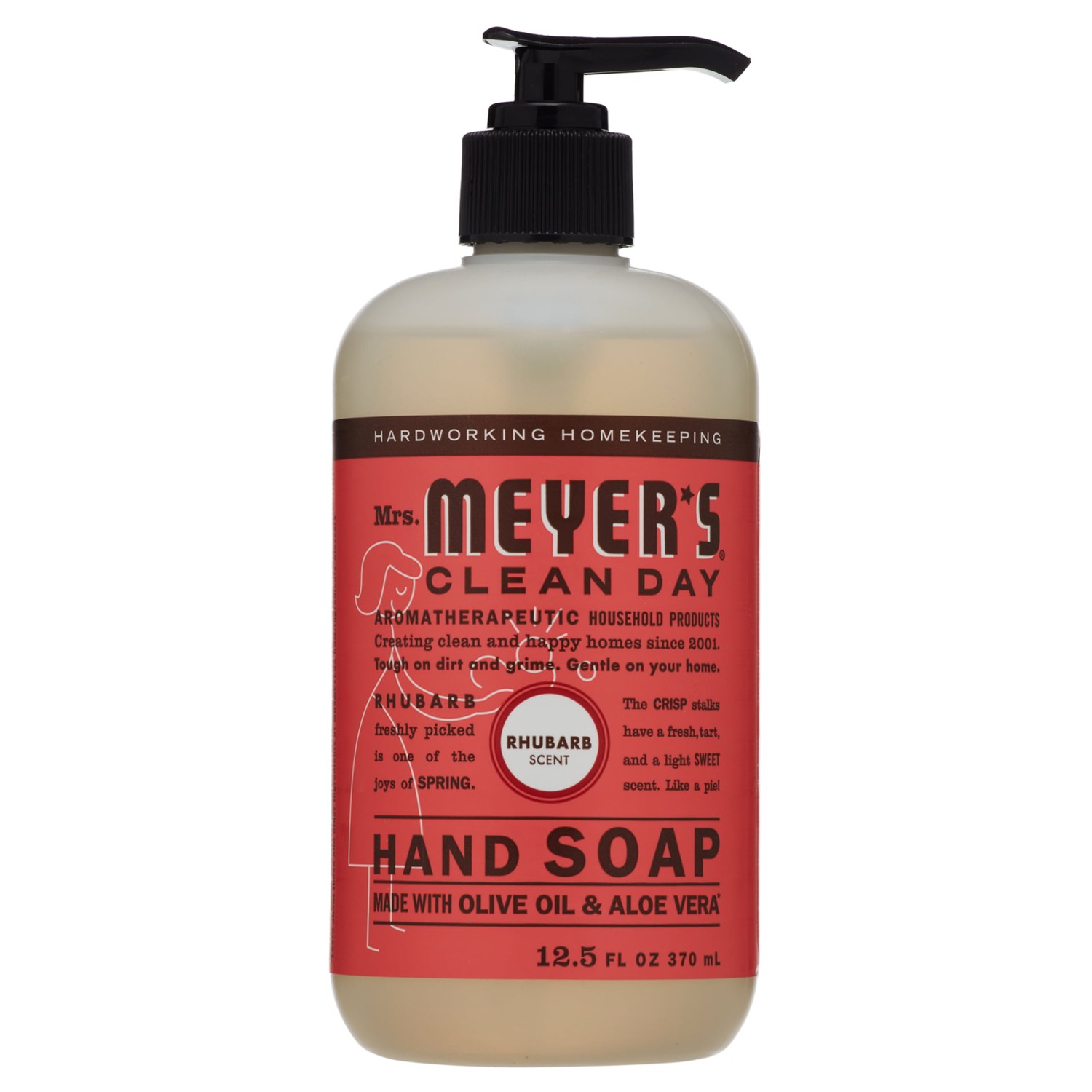 Mrs Meyers Rhubarb Liquid Hand Soap (1x125 Oz)