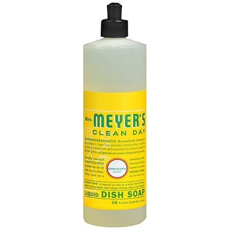 Mrs Meyers Liquid Dish Soap Honeyskl (1x16Oz)