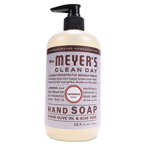 Mrs. Meyer's Hand Soap - Lavender Scent - 12.5 fl oz (369.7 mL) - Dirt Remover, Grime Remover - Hand - Multicolor - Paraben-free