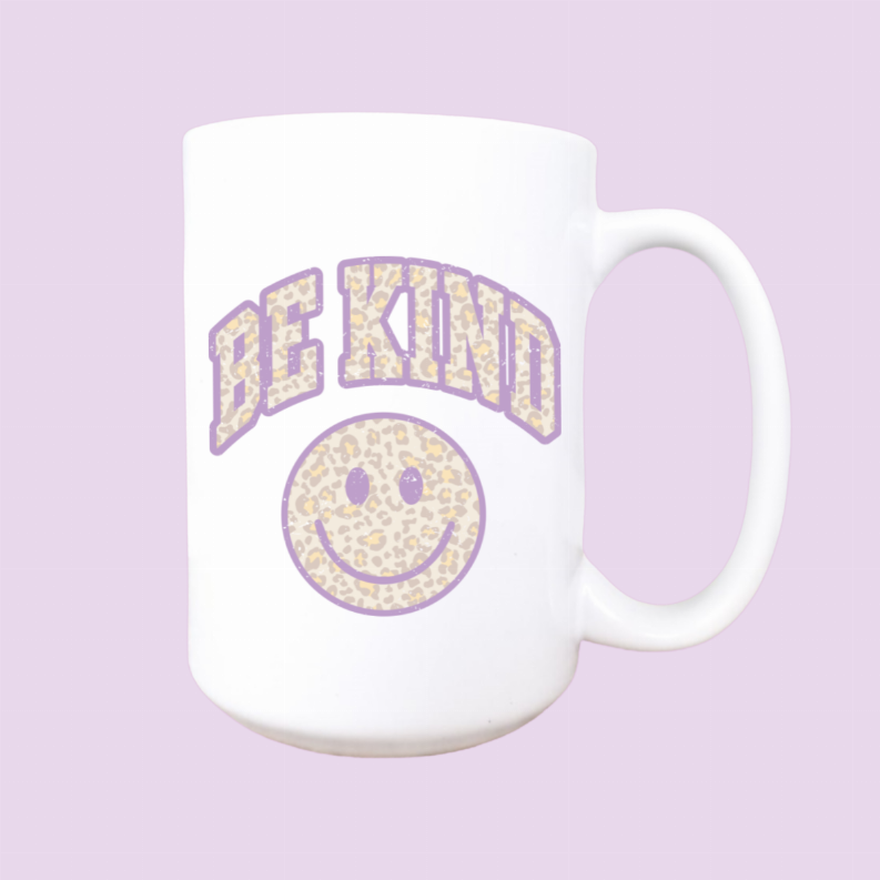 Be kind ceramic coffee mug