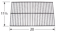 Stamped stainless steel cooking grid for Sonoma brand gas grills