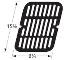 Stamped porcelain steel cooking grid for Brinkmann, Charmglow brand gas grills