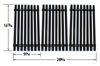 Porcelain steel wire cooking grid for Charbroil, Kenmore, Manhattan, Master Chef brand gas grills