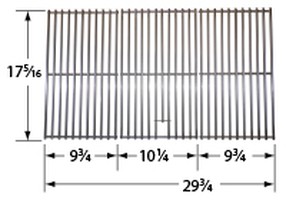 Stainless steel wire cooking grid for Kitchen Aid, Nexgrill brand gas grills