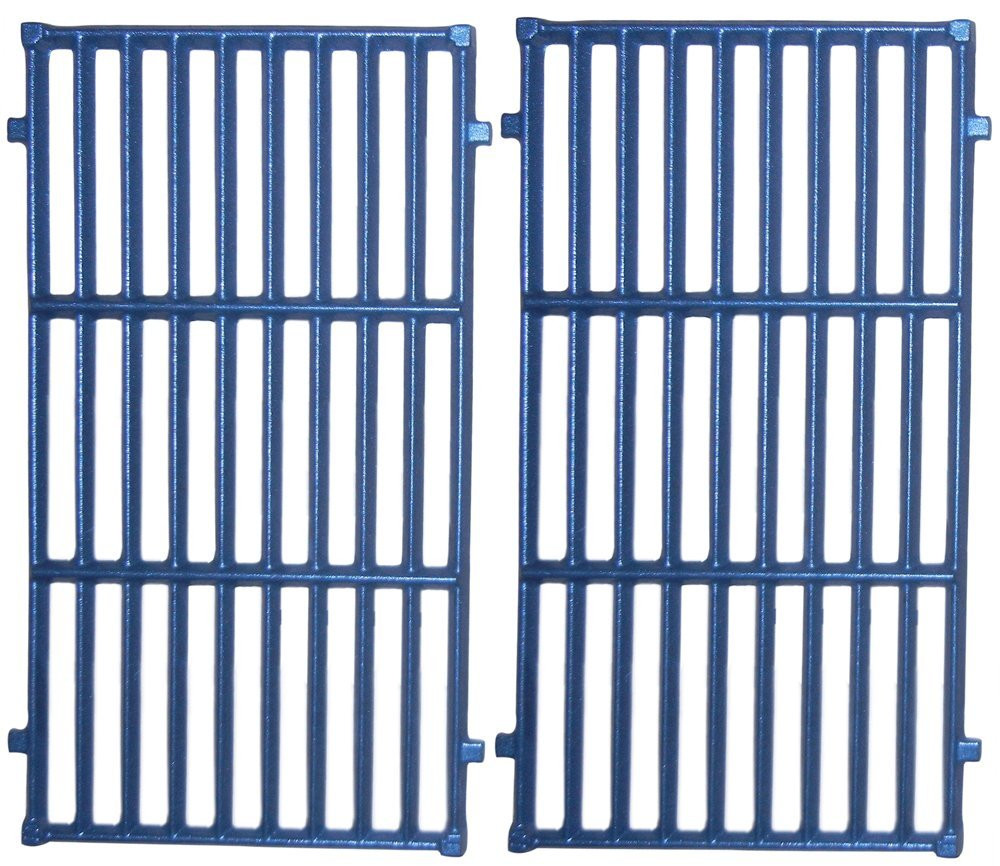 Matte cast iron cooking grid for Weber brand gas grills
