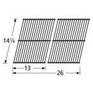 Porcelain steel wire cooking grid for Fiesta brand gas grills