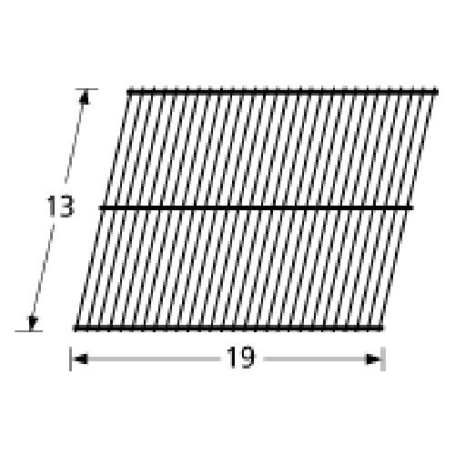 Porcelain steel wire cooking grid for Arkla, Charbroil, Turco brand gas grills