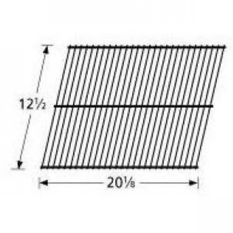 Steel wire rock grate for Arkla, Charmglow, Grill Master, Kenmore, Sunbeam brand gas grills