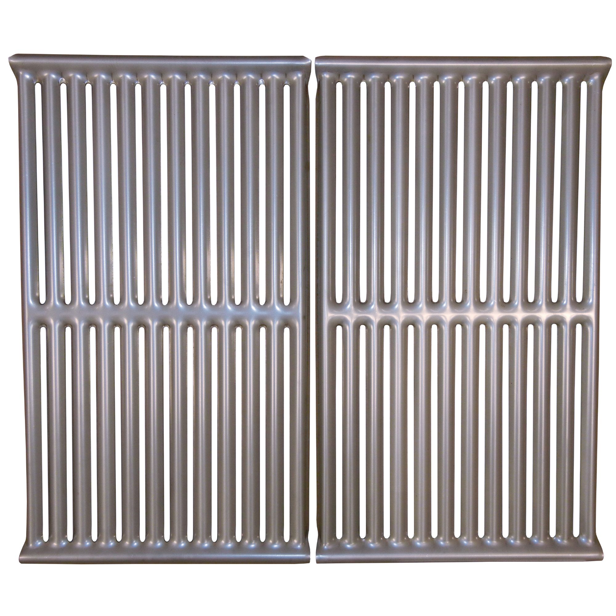 Stamped stainless steel cooking grid for Ducane brand gas grills