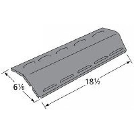 Porcelain steel heat plate for Charbroil, Kenmore, Master Chef brand gas grills