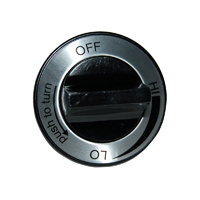 Plastic control knob for Centro, Charbroil, Great Outdoors, Kenmore, Master Chef, Thermos, Vidalia brand gas grills