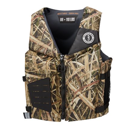 REV YOUNG ADULT FOAM VEST CAMO YOUNG ADULT MOSSY OAK SHADOW GRASS BLADES