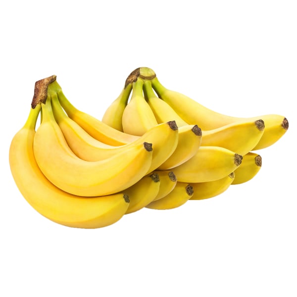 Fresh Bananas, 6 lbs, 2 Bundles/Pack, 