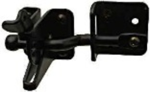 V21A 4 In. Black Adjustable Gate Latch