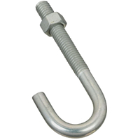 2195Bc 3/8X3-3/4 Zinc J Bolt