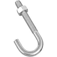 N232-918 5/16X3 In. Zinc J Bolt