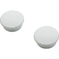 S822-090 White Closet End Cap