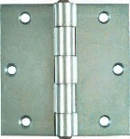 V505 3-1/2 Zinc Fixed Pin Hinge