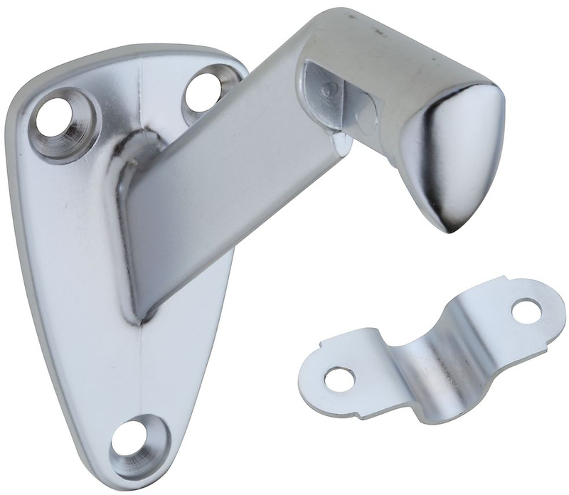 V112 Satin Chrome Handrail Bracket