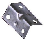 V113 1-1/2 In. Zinc Corner Brace