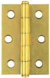 N146-753 2.5 In. Bright Brass Cabinet Hinge