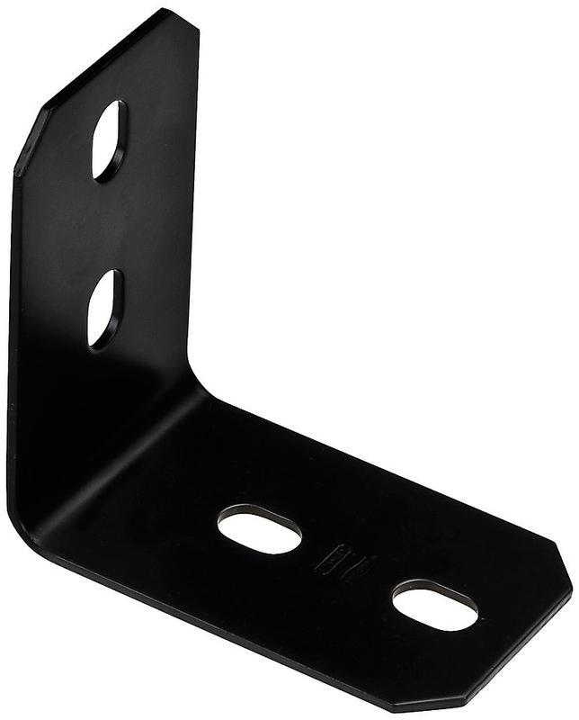 N351-500 4.9 In. Black Corner Brace