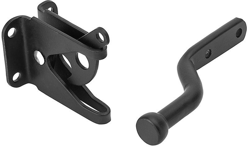 N109-020 Matte Black Gate Latch